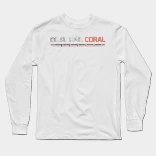 Monorail Coral Long Sleeve T-Shirt